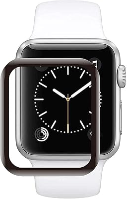 Margoun screen protector for Apple Watch 38 mm Series 1 2 3, striped resistant, full bubble cover.. DIAYTAR NIGERIA: Where shopping is easy, prices are low, and delivery is just days away.
