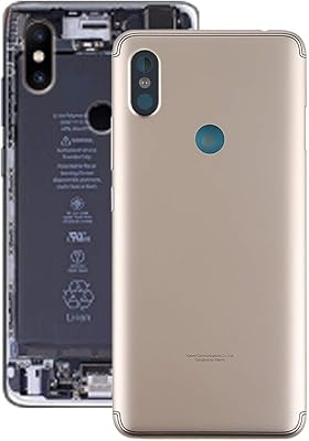 Rear battery cover of the mobile phone with side keys for Xiaomi Redmi S2 (gray) (color: gold).. Experience the future of online shopping with DIAYTAR NIGERIA's extensive product range and competitive pricing.