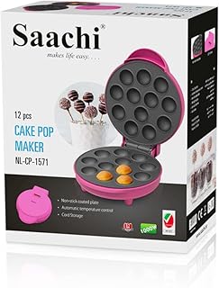 SAACHI POPS Cake Machine 12 Pieces, ROSE, NL-CP-1571.. DIAYTAR NIGERIA: Where shopping is easy, prices are low, and delivery is just days away.