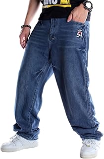 Jean Baggy Hip Hop For Men - Pants in right and large laid black for men.. Shop smart and save with DIAYTAR NIGERIA's extensive product range and 5-8 day delivery guarantee.