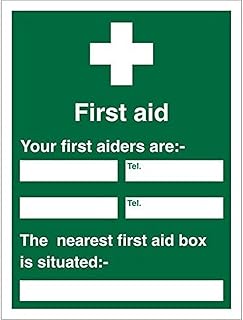 Seiko first aid panel - Your rescuers are/The nearest first aid box, 200 mm x 300 mm - Semi -rigid plastic of 1 mm.. DIAYTAR NIGERIA makes every shopping desire a reality with affordable prices and delivery in 5-8 days.