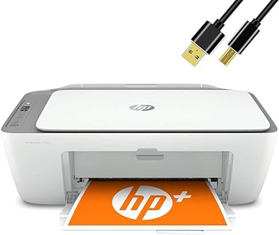 Tout-en-an HP Deskjet wireless color jet printer, printing, copy, scanning, wireless USB connection with Pools printer cable.. DIAYTAR NIGERIA delivers happiness in 5-8 days with our affordable and diverse product range.