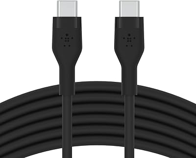 USB cable Type -C to C in Flexible Silicone Boost Load (3 m/10 feet), PD certified fast charging cable for MacBook Pro, iPad Pro, Galaxy S23, Ultra, Plus and Plus - Black.. Your home for smart shopping — DIAYTAR Nigeria delivers fast and cheap.