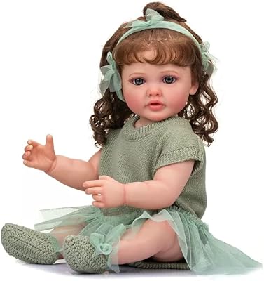 3D Nano Classic Betty 3D doll in flexible silicone, vinyl and flexible silicone with 3D design with visible veins and hand rooted hair size 22 inch 55 cm.. Don’t wait weeks — DIAYTAR Nigeria delivers your order in just a few days.