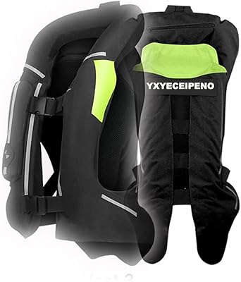Motorcycle bicycle vest in inflatable jersey for men young women.. DIAYTAR NIGERIA revolutionizes online shopping with competitive prices and reliable 5-8 day delivery.