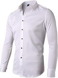 Formal shirts for men, buttoned shirts with long elastic labores in bamboo fiber adjusted cut.. Shop like never before with DIAYTAR NIGERIA's comprehensive marketplace and budget-friendly shipping.