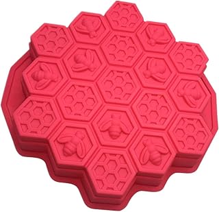 Creative hive -shaped cake pan, 19 cells, handmade, chocolate, ice jelly, soap, cupcakes (random color).. Experience the ease of one-stop shopping with DIAYTAR NIGERIA's diverse catalog and nationwide delivery.