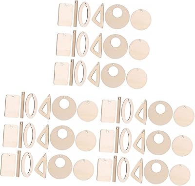 Tehaux 120 Pieces DIY Blush earrings Ensemble Lip Bling Accessories Ensemble Intexted Wood Wood Ears Boods Natural Wood Ornaments Virgin Easter Pendant Burning Burge Basel.. DIAYTAR NIGERIA: Where value meets variety with reliable nationwide delivery in under 8 days.