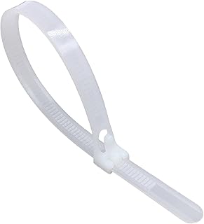 Speedy Bee Detachable metal fasteners / 100 parts (5 x 300 mm white).. Shop smarter with DIAYTAR NIGERIA's comprehensive catalog and budget-friendly 5-8 day delivery.