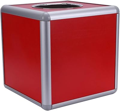 Nobesti square lottery box, size 20 cm, multifunctional game box to store tickets, cards and additional balls.. Shop smart and save with DIAYTAR NIGERIA's extensive product range and 5-8 day delivery guarantee.