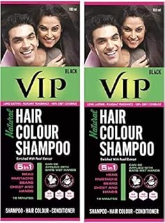 VIP hair color shampoo (2, black package) - 180 ml.. Experience the future of online shopping with DIAYTAR NIGERIA's extensive product range and competitive pricing.
