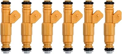 6 Auto fuel injector pieces suitable for Wrangler Cherokee 1987-1998 4.0l Part number: 0280155710.. DIAYTAR NIGERIA: Where affordability and variety come together with nationwide 5-8 day delivery.