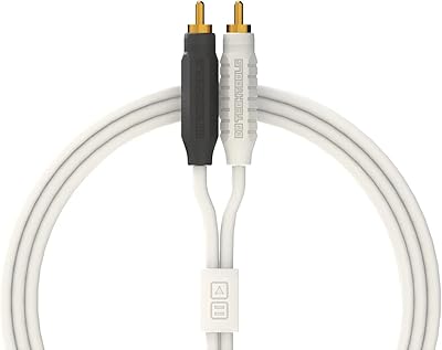 DJ Tech Tools 2.0 audio cable: 2 m RCA to RCA (white).. Unlock access to a wide range of products with DIAYTAR NIGERIA's affordable e-commerce platform.
