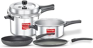 SVASH 5L Prestige SVASH Kitchen Start box + 3L body + 200 mm frying stove + Tawa 275 mm, Silver.. Shop with purpose at DIAYTAR NIGERIA and receive your purchases at unbeatable prices within the week.