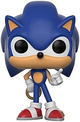 Funko Pop Games Sonic with Collection Ring (Blue 20146), one size.. DIAYTAR NIGERIA: Making quality accessible to all Nigerians with affordable prices and quick delivery.
