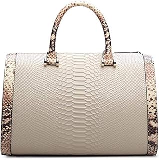 Modern shoulder bag in leather printed snake for women, serpentin print.. Discover the convenience of DIAYTAR NIGERIA's vast e-commerce platform with delivery in just 5-8 days.