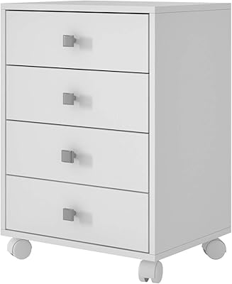 Drossement 4 drawers BRV MOVES White Small Size Height 625 cm.. Everything you want, delivered fast — DIAYTAR Nigeria does it better.