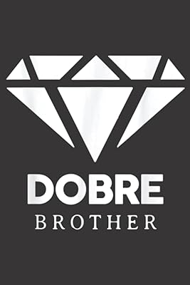 Dobre Diamond Brothers for children, young people, men and women: united lined notebook, 120 pages, medium 6 x 9 inch, printed cover.. DIAYTAR NIGERIA makes luxury accessible with our affordable prices and dependable delivery service.