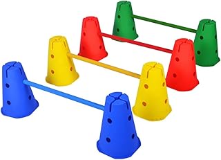 12 pieces obstacle course for children, set of outdoor carnival games, sports equipment for outdoor sensory training, obstacle course for family celebration.. Shopping made simple with DIAYTAR NIGERIA's vast selection and budget-friendly nationwide delivery.