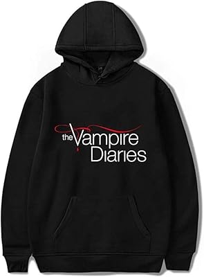 The Vampire Diaries Sweat with relaxed unisex with long sleeves, Harajuku sweatshirt for women and men.. DIAYTAR NIGERIA brings the marketplace to your home with budget-friendly prices and nationwide delivery.