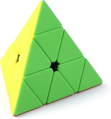Cube of speed pyramid payment cube without sticker 3 × 3 × 3 magic puzzle with design.. DIAYTAR NIGERIA: Where smart shoppers find everything they need at prices they can afford.