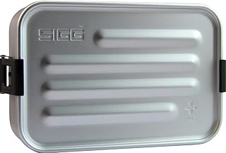 Sigg Lunch box in metal with food separator pass in the dishwasher and microwave.. Experience the ease of modern shopping with DIAYTAR NIGERIA's vast selection and quick delivery service.