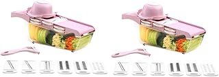 Lux Shiny multifunction-light upper, set of 2 rooms, versatile to chop vegetables, food, vegetables and fruits, pink.. Unlock a world of affordable products with DIAYTAR NIGERIA's expansive e-commerce platform.