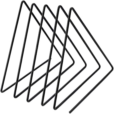 Vertical book support in the shape of a garnik triangle for the house and the office (black).. DIAYTAR NIGERIA brings the marketplace to your home with budget-friendly prices and nationwide delivery.
