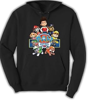 TM Paw Patrol logo with characters | Television series cartoon for children | Paw Patrol characters with children's hooded logo.. Experience satisfaction guaranteed with DIAYTAR NIGERIA's comprehensive platform and quick delivery.