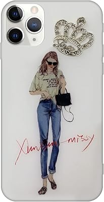 Rigid Margoun Rigid Protection Shell with Elegant Girl Design For Iphone 11 Pro Max In Polycarbonate and Thermoplastic Polyurethane Hard (iPhone 11 Pro Max, 11d1).. Your digital shopping destination, DIAYTAR NIGERIA combines variety with affordability and quick delivery.
