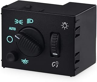 Wmphe compatible with Chevy Silverado GMC Sierra 2003-2007 Suburban Avalanche Yukon Tahoe Cadillac Escalade replacement of the headlight switch# 19381535 D1595g 15194803.. DIAYTAR NIGERIA: Your affordable gateway to thousands of products delivered within a week.