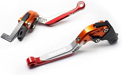 Brake clutch lever with REPSOL logo for Honda CBR1000RR 2004-2007, CB1000R 2008-2015, Foldable and extensible CNC Motorcycle Accessories.. Your go-to destination for affordable online shopping, DIAYTAR NIGERIA delivers in under 8 days.