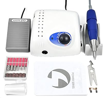 Electric nail drill with 6 parts 210V power controller.. Explore the biggest product variety online — only at DIAYTAR Nigeria.