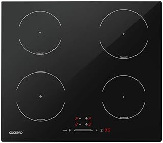 4 -burner cookpad induction oven, built -in electric oven, 60 cm with black frosted glass panel, child safety, sliding order 32A 6400W.. Shop with purpose and save with DIAYTAR NIGERIA's extensive platform and nationwide delivery service.