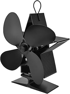 Heat stove fan 4 blades fireplace with the thermometer silent alloy operation.. Shop from thousands of products at DIAYTAR NIGERIA and enjoy budget-friendly nationwide delivery.