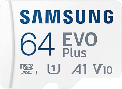 SAMSUNG EVO PLUS SAMSUM SDXC SDXC U1 class 10 A1 up to 130 MB/s with 2021 SD adapter (64 GB).. Experience the ease of one-stop shopping with DIAYTAR NIGERIA's diverse catalog and nationwide delivery.
