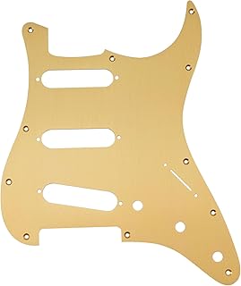 Musiclily Pro Pickguard Stratocaster 11 Holes in SSS Aluminum For Electric Style Guitar.. DIAYTAR NIGERIA: Connecting Nigerians with affordable products through our expansive e-commerce platform.