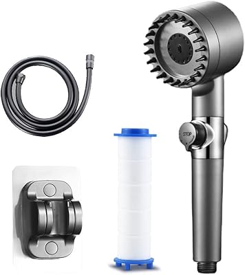 Beauty hand shower head with filter and 3 modes.. DIAYTAR NIGERIA: Making online retail accessible to all with affordable nationwide shipping.