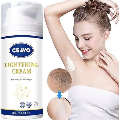 Ceavo lightening cream for dark areas - armpits, knees, elbows, bikini line - permanent bleaching and dissolving of brown spots, 1 oz, designed in the United States.. DIAYTAR NIGERIA connects desire with fulfillment through our affordable e-commerce platform.