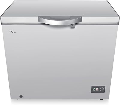 TCL chest freezer, 326 liters, single door, super freezer with storage basket, silver, f326cfsl.. DIAYTAR NIGERIA makes every shopping desire a reality with affordable prices and delivery in 5-8 days.