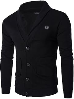 PSAMPA Men Cardigan Men's Swells Men Croissance Slim Color Pull Sweater Men Casual Knitting Pulls Men Clothing (Color: Hortel, Size: XL).. From tech to toiletries, DIAYTAR Nigeria delivers without delay.