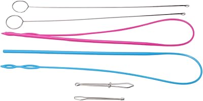 Set of 6 sewing hoops comprising a hook, a hook, a tightening cord, a metal epilate pliers, an agitator and a loop with belt strips in fabric fabric.. Elevate your shopping experience with DIAYTAR NIGERIA's vast catalog and budget-friendly options.