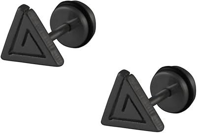 Elegant silver stainless stainless steel earrings dotted with crystals, the latest fashion trends for men and boys from Yellow Chimes, (Design 8), M.. DIAYTAR NIGERIA: Connecting Nigerians with affordable products through our expansive e-commerce platform.