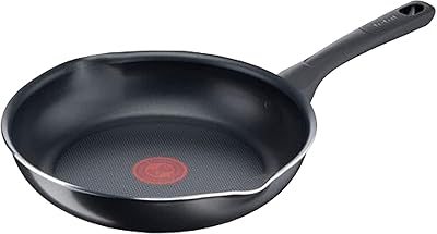 Tefal B5580423 Day stove 24 cm, Titanium non -stick coating, thermal signal, easy to clean, black.. Experience shopping freedom with DIAYTAR NIGERIA's comprehensive marketplace delivered within 8 days.