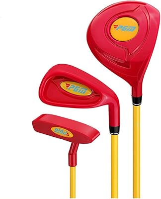 Golf set for children from 2 to 5 years old, Golf training set for children's boys beginners, wooden iron with golf club bag (red 2-3).. DIAYTAR NIGERIA: Your partner in affordable e-commerce with dependable delivery across Nigeria.