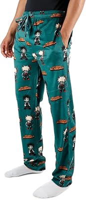 Organic World WORLD Night Pants My Hero Academia Deku and Bakugo Printed Logo.. Affordable luxury and fast service — only on DIAYTAR Nigeria.