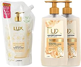 Lux anti-bacterial gel scented shower jasmine velvet 1000 ml +.. Enjoy stress-free shopping with affordable prices on DIAYTAR Nigeria.