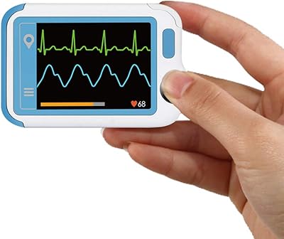 ECG/ECG cardiac health tracker, portable heart rate monitor with PC software, home cardio performance for fitness and sport, use in public health.. DIAYTAR NIGERIA: Where shopping is easy, prices are low, and delivery is just days away.