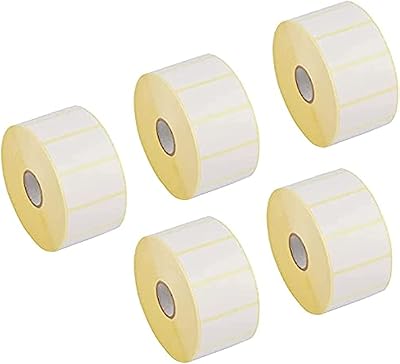 Direct thermal barcode label - 50 mm x 25 mm, 1000 labels, 5 rollers.. Elevate your shopping experience with DIAYTAR NIGERIA's vast catalog and budget-friendly options.