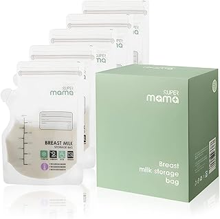 Supermama breast milk storage bags, Waterproofing self-supporting breast milk freezing bags, breast milk storage bags (50 pieces).. DIAYTAR NIGERIA transforms online shopping with competitive prices and dependable nationwide delivery.